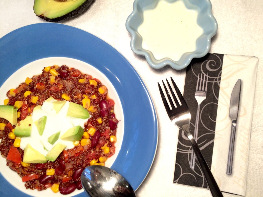 #VeganWednesday: One Pot Red Quinoa Bowl